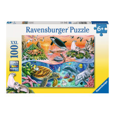 Ravensburger Puzzle Bunter Ozean 100 XXL Teile