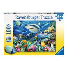 Ravensburger Puzzle Riff der Haie 100 XXL Teile Ravensburger Puzzle Riff der Haie 100 XXL Teile