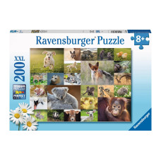 Ravensburger Puzzle Süsse Tierbabys 200 XXL Teile