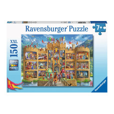 Ravensburger Puzzle Blick in die Ritterburg 150 Teile XXL