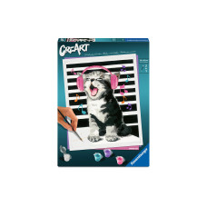 Ravensburger Malen nach Zahlen Kätzchen-Karaoke