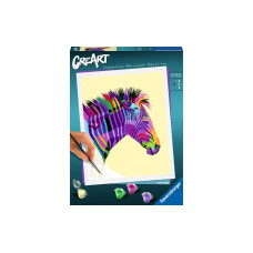 Ravensburger Malen nach Zahlen CreArt Funky Zebra Ravensburger Malen nach Zahlen CreArt Funky Zebra