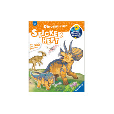 Ravensburger Kinder-Sachbuch Stickerheft Dinosaurier