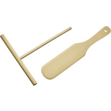 Westmark Teigschaber 2-tlg. Set Woody Braun Westmark Teigschaber 2-tlg. Set Woody Braun