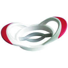 Westmark Mangoteiler, 11 x 20 x 6 cm Rot/Weiss Westmark Mangoteiler, 11 x 20 x 6 cm Rot/Weiss