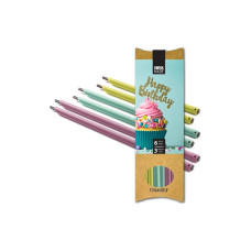 böörds Tütenhüter Happy Brithday, 6 Stück