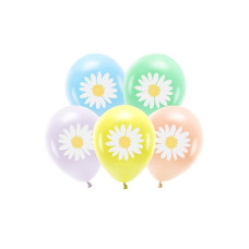 Partydeco Ballon Öko Gänseblümchen 5 Stk Mehrfarbig Partydeco Ballon Öko Gänseblümchen 5 Stk Mehrfarbig