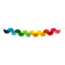 Partydeco Girlande Regenbogen 2.5 m, Mehrfarbig Partydeco Girlande Regenbogen 2.5 m, Mehrfarbig