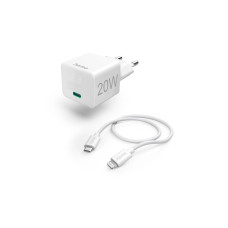 Hama Ladegerät Lightning Ladekabel, PD 20 W, 1 m, weiss Hama Ladegerät Lightning Ladekabel, PD 20 W, 1 m, weiss