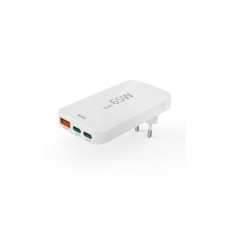 Hama Ladegerät 2x USB-C 1x USB-A flach PD 65 W weiss