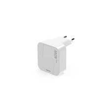 Hama Schnellladegerät GaN 2x USB-C PD 40 W Weiss