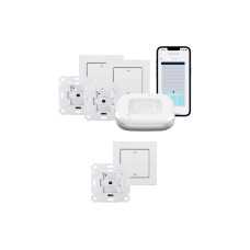 Homematic IP IP Starter Set Rollladensteuerung 3-fach Homematic IP IP Starter Set Rollladensteuerung 3-fach