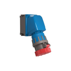 STEFFEN CEE Rotor 65° Wand-Steckdose 3LNPE 16/5 400 V 6h STEFFEN CEE Rotor 65° Wand-Steckdose 3LNPE 16/5 400 V 6h