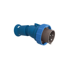 STEFFEN Palazzoli CEE Stecker 2LPE 16A 230 V 3P IP66 vernickelt