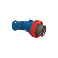 STEFFEN Palazzoli CEE Stecker 3LPE 16A 400 V 4P IP66 vernickelt