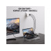 4smarts USB-Wandladegerät 3in1 HDMI Hub GaN Flex 65W Weiss