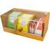 Nerthus Teebeutel-Box Transparent/Braun Nerthus Teebeutel-Box Transparent/Braun