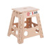 relaxdays Klapphocker XL, Beige relaxdays Klapphocker XL, Beige