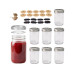 relaxdays Einmachglas 500 ml, 8 Stück