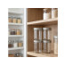 relaxdays Einmachglas 500 ml, 8 Stück