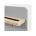 relaxdays Hörfigurenregal MDF / Holz, Grau / Hellbraun