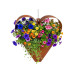 relaxdays Blumentopf Herz, Rostbraun relaxdays Blumentopf Herz, Rostbraun