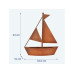 relaxdays Blumentopf Schiff, Rostbraun relaxdays Blumentopf Schiff, Rostbraun