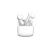 4smarts True Wireless In-Ear-Kopfhörer SkyBuds Air Weiss