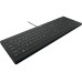 Active Key Tastatur AK-C8112 Medizinisch, schwarz