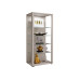VCM Vitrine Glasol III 52 x 115 cm, Silber VCM Vitrine Glasol III 52 x 115 cm, Silber