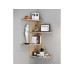 VCM Wandregal Balos 77 x 45 cm, Sonoma-Eiche VCM Wandregal Balos 77 x 45 cm, Sonoma-Eiche