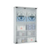 VCM Erste Hilfe Schrank Honula 91 x 60 x 17 cm, Weiss