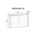 VCM Vitrine Mandosa XL 60 x 40 cm, Buche