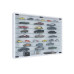 VCM Vitrine Mandosa XXL 80 x 60 cm, Weiss VCM Vitrine Mandosa XXL 80 x 60 cm, Weiss