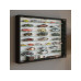 VCM Vitrine Mandosa XXL 80 x 60 cm, Schwarz VCM Vitrine Mandosa XXL 80 x 60 cm, Schwarz