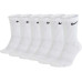 NIKE Nike Cushioned Training Crew Sock 6-Pack 38 - 42, Weiss