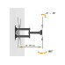 My Wall Wandhalterung HEG6L Economy-Line Schwarz/Keine Angabe