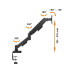 My Wall Tischhalterung HEG9L Economy-Line bis 9 kg – Schwarz