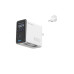 4smarts GaN Flex Screen AI 100W 2 USB-C+1 USB-A Weiss