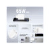4smarts USB-Wandladegerät PDPlug Slim 65W GaN Jojo Weiss