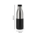 Emsa Trinkflasche Bludrop Sleeve 700 ml, Schwarz