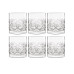Luigi Bormioli Whiskyglas Mixology Textures 38 cl, 6 Stück. Transparent