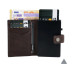 Valenta Card Wallet Leather MagSafe Luxe Chocolate Valenta Card Wallet Leather MagSafe Luxe Chocolate