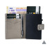 Valenta Card Wallet Leather MagSafe Luxe Metallic Bronze