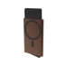 Valenta Cardprotector Alu MagSafe Plus Dark Brown