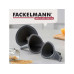 Fackelmann Trichter-Set, Dunkelgrau, 3-tlg.