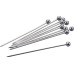 Fackelmann Cocktailspiesse Kugel, 11 cm, Inox, 10 Stück