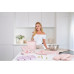 Fackelmann Schwingbesen Schneebesen Edelstahl / Silikon, Pastellrosa