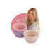 Fackelmann Mini Muffin Backform 7 x 6 cm, Silikon, 12er-Set Fackelmann Mini Muffin Backform 7 x 6 cm, Silikon, 12er-Set