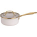 Fackelmann Stieltopf Signature 16 cm, Beige / Gold